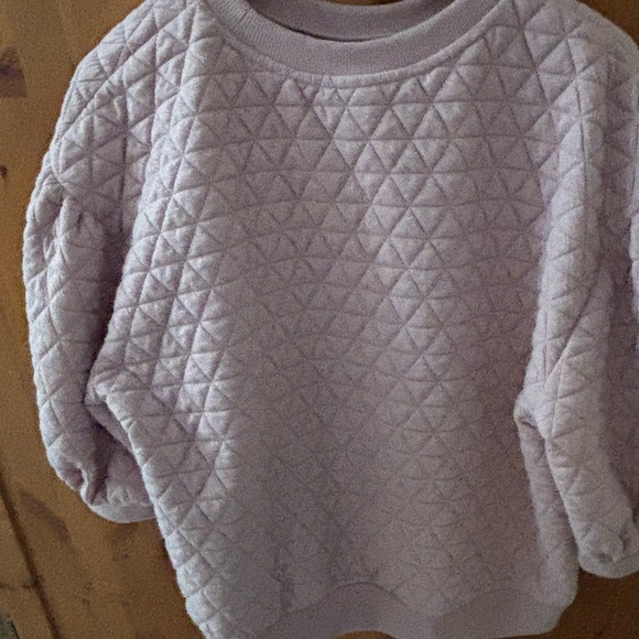 A New Day Light Purple Quilted Top - Picture 2 of 3